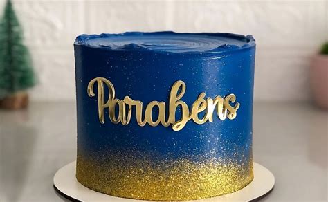 bolo azul e dourado 15 anos|50 Inspirações para Bolo de 15 Anos.